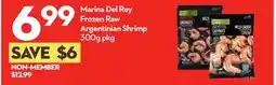 Longo's Marina Del Rey Frozen Raw Argentinian Shrimp offer