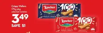 Longo's Loacker Crispy Wafers offer