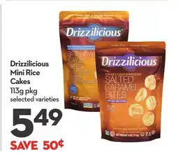 Longo's Drizzilicious Mini Rice Cakes offer