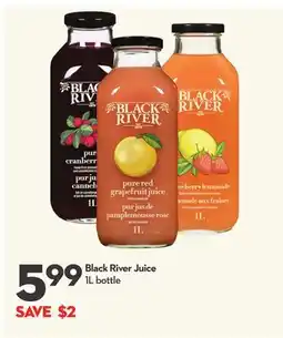 Longo's Black River Juice offer
