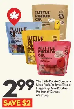 Longo's The Little Potato Company Little Reds, Yellows, Trios or Fingerlings Mini Potatoes offer
