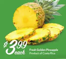 Longo's Fresh Golden Pineapple offer