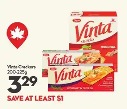 Longo's Vinta Crackers offer