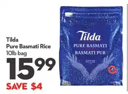 Longo's Tilda Pure Basmati Rice offer