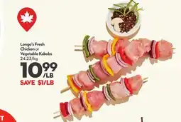 Longo's Longo's Fresh Chicken or Vegetable Kabobs offer