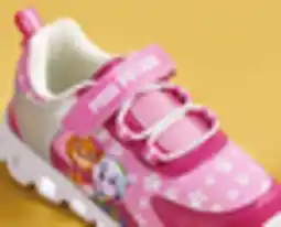 Walmart Kids' or toddlers' licensed athletic shoes offer