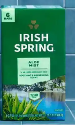 Walmart Irish Spring original bar soap offer