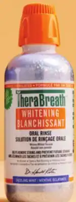 Walmart TheraBreath Whitening oral rinse offer