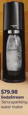 Walmart SodaStream Terra sparkling water maker offer