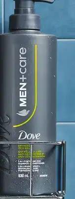 Walmart Dove Men+Care Dryness & Itch Relief shampoo and conditioner offer