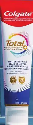 Walmart Colgate Total Active Prevention toothpaste offer