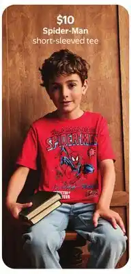 Walmart Spider-Man short-sleeved tee offer