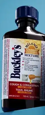 Walmart Buckley's Soothing Mixture syrup offer