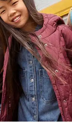 Walmart George girls' hooded quilted jacket offer