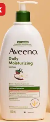 Walmart Aveeno moisturizing lotion offer