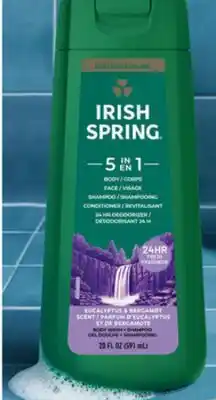 Walmart Irish Spring body wash offer