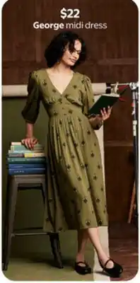 Walmart George midi dress offer