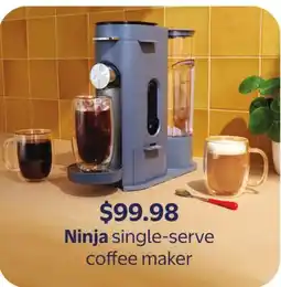 Walmart Ninja single-serve coffee maker offer