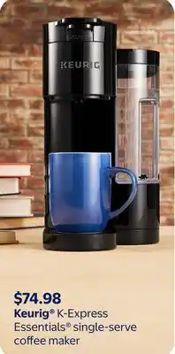Walmart Keurig K-Express Essentials single-serve coffee maker offer