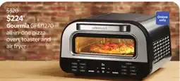 Walmart Gourmia GPM1270 all-in-one pizza oven, toaster and air fryer offer