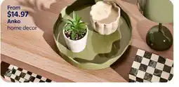 Walmart Anko home decor offer