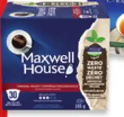 Walmart Maxwell House pods 30s offer