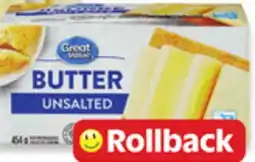 Walmart Great Value butter offer