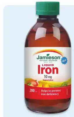 Walmart Jamieson liquid iron offer