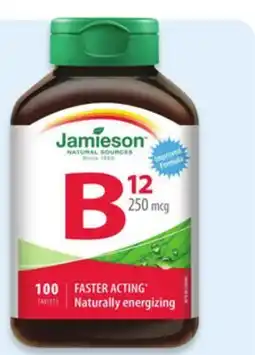 Walmart Jamieson vitamin B12 100s offer