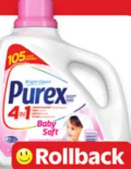 Walmart Purex laundry detergent offer