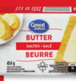 Walmart Great Value butter offer