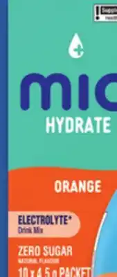 Walmart Mio Electrolyte drink mix offer