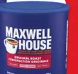 Walmart Maxwell House ground coffee offer