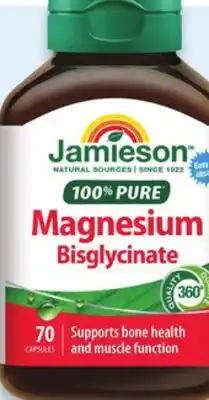 Walmart Jamieson magnesium bisglycinate 70s offer