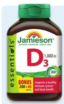 Walmart Jamieson Vitamin D offer