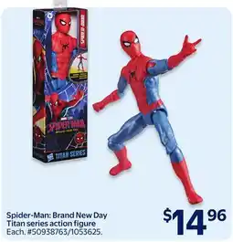 Walmart Spider-Man: Brand New Day Titan series action figure offer