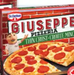 Walmart Dr. Oetker Giuseppe Pizzeria thin frozen pizza offer