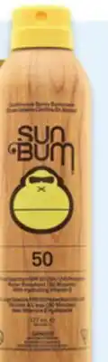 Walmart Sun Bum sunscreen spray SPF 30 - 50 offer
