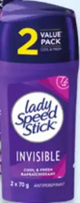 Walmart Lady Speed Stick antiperspirant offer