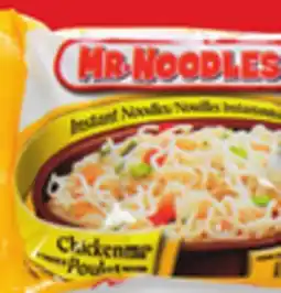 Walmart Mr. Noodles instant noodles offer