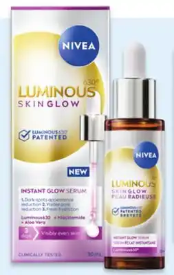 Walmart Nivea Luminou5630 Skin Glow face serum or refiner offer
