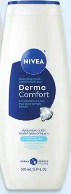 Walmart Nivea Derma Comfort body wash offer
