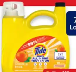 Walmart Tide Simply All-in-One liquid laundry detergent offer
