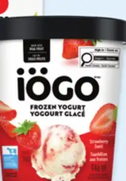 Walmart iögo frozen yogurt tubs offer