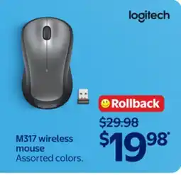 Walmart M317 wireless mouse offer