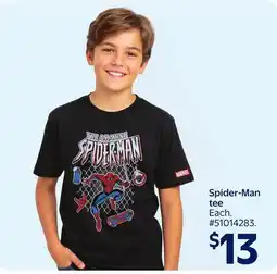 Walmart Spider-Man tee offer