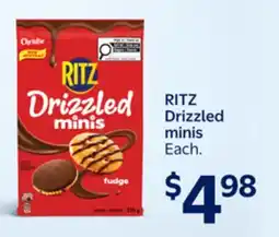 Walmart RITZ Drizzled minis offer