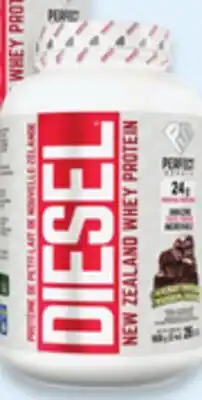 Walmart Diesel whey protein powder offer