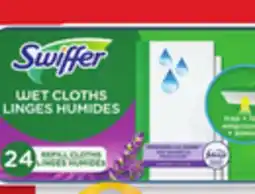 Walmart Swiffer wet cloths offer