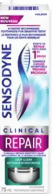 Walmart Sensodyne Clinical Repair toothpaste offer